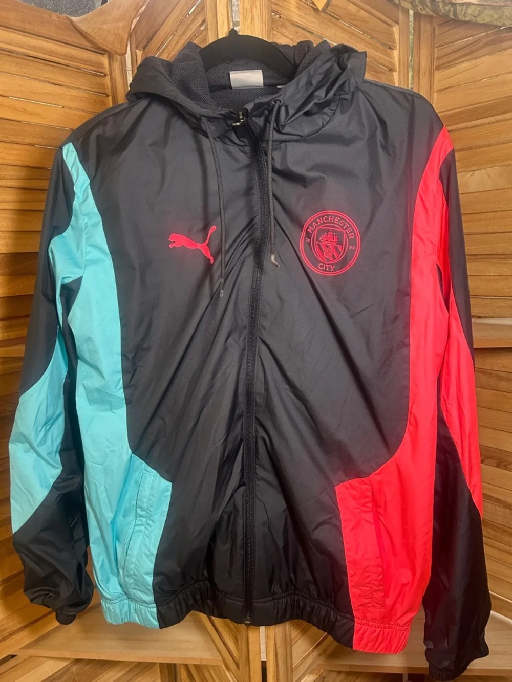 Puma Manchester City 2023/24 Pre-Match Anthem Jacket Adult Medium